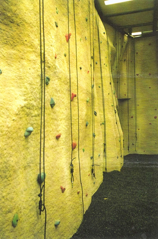 YMCA climbing wall